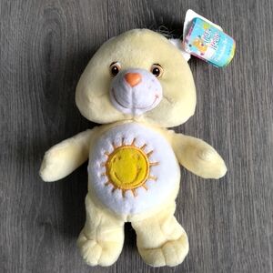 Care Bear Funshine Bear 8” Plush Yellow Sun Vintage 2003
